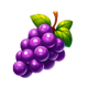 big win x25 grapes symbol icon