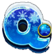 bigger piggy christmas bank blue q symbol icon