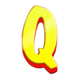 black cat whisper q symbol icon