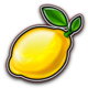 black seven bell link lemon symbol icon