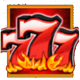 blazin hot 7s trail mighty ways paytable symbol 1 icon