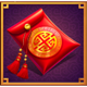 blazing horse huo ma zhao fu red packet symbol icon