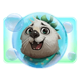 blue guru games otterly amazing blue otter symbol icon