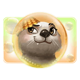 blue guru games otterly amazing yellow otter symbol icon
