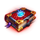 blue wizard book symbol icon
