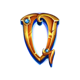 blue wizard q symbol icon