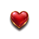 bonus bullets hearts symbol icon