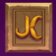 book of aladdin k symbol icon