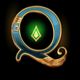 book of oz lock n spin q symbol icon