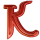 book of ra 6 deluxe k symbol icon