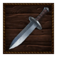 book of thieves dagger symbol icon