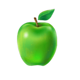 bubbly fruits apple symbol icon
