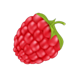 bubbly fruits raspberry symbol icon