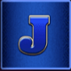 buffalo blitz j letter symbol icon