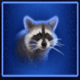 buffalo blitz racoon symbol icon