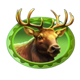 buffalo coin rush deer symbol icon