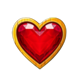 buffalo coin rush heart symbol icon