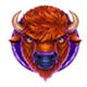 buffalo mania deluxe head symbol icon