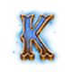 buffalo mania deluxe k symbol icon