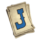 bullets and dynamite j symbol icon