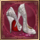 burlesque show dancer heels symbol icon