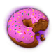 cash bandits 3 donut symbol icon