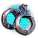 cash bandits 3 handcuffs symbol icon