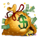 cash bandits loot symbol icon