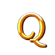 cash lamps q symbol icon