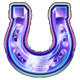 cash volt supercharged electric horseshoe symbol icon