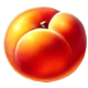 cave of clovers peach symbol icon