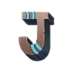 celestial buffalo j symbol icon