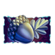 celestial moon riches acorn symbol icon