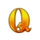 celestial moon riches q symbol icon