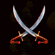chervona kalyna megaways swords symbol icon