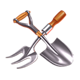 chicken burst shovel symbol icon