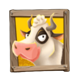 chickenville power combo cow symbol icon