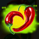 chilli con carnage red pepper symbol icon