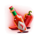 chilli heat hotsauce symbol icon