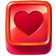choco wild lab heart symbol icon