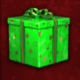 christmas bonanza green symbol icon