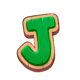 christmas gold heist j symbol icon