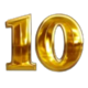 christmas megapots 10 symbol icon