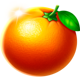classic chilli orange symbol icon