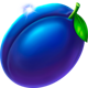 classic chilli plum symbol icon