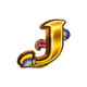 cleopatra gold j symbol icon