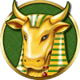 cleopatra plus bull symbol icon