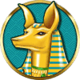 cleopatra plus dog symbol icon
