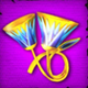 cleopatra triple fortune flower symbol icon