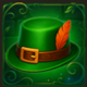 clover brew hat symbol icon
